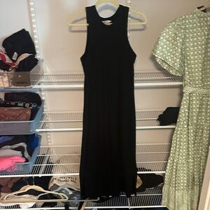 Time and Tru Black Maxi Dress